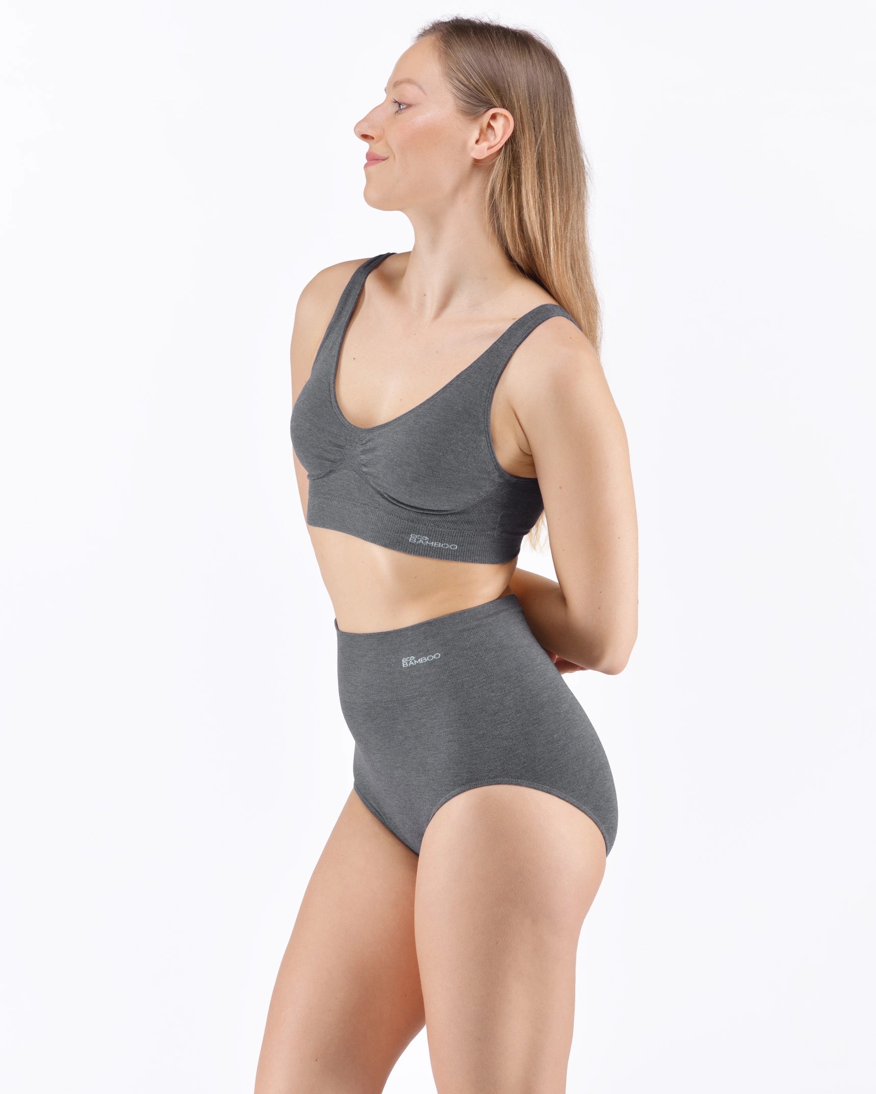 Slip in bambù a vita alta