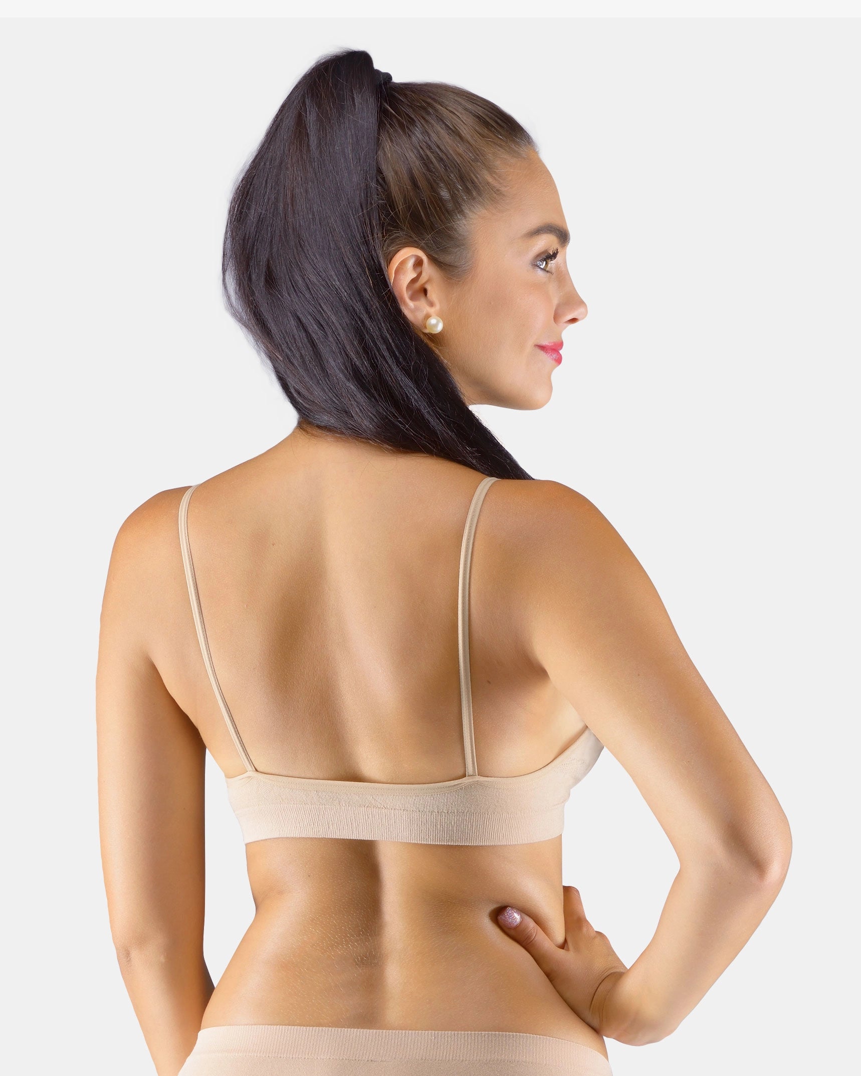 Sujetador de bambú con tirantes finos