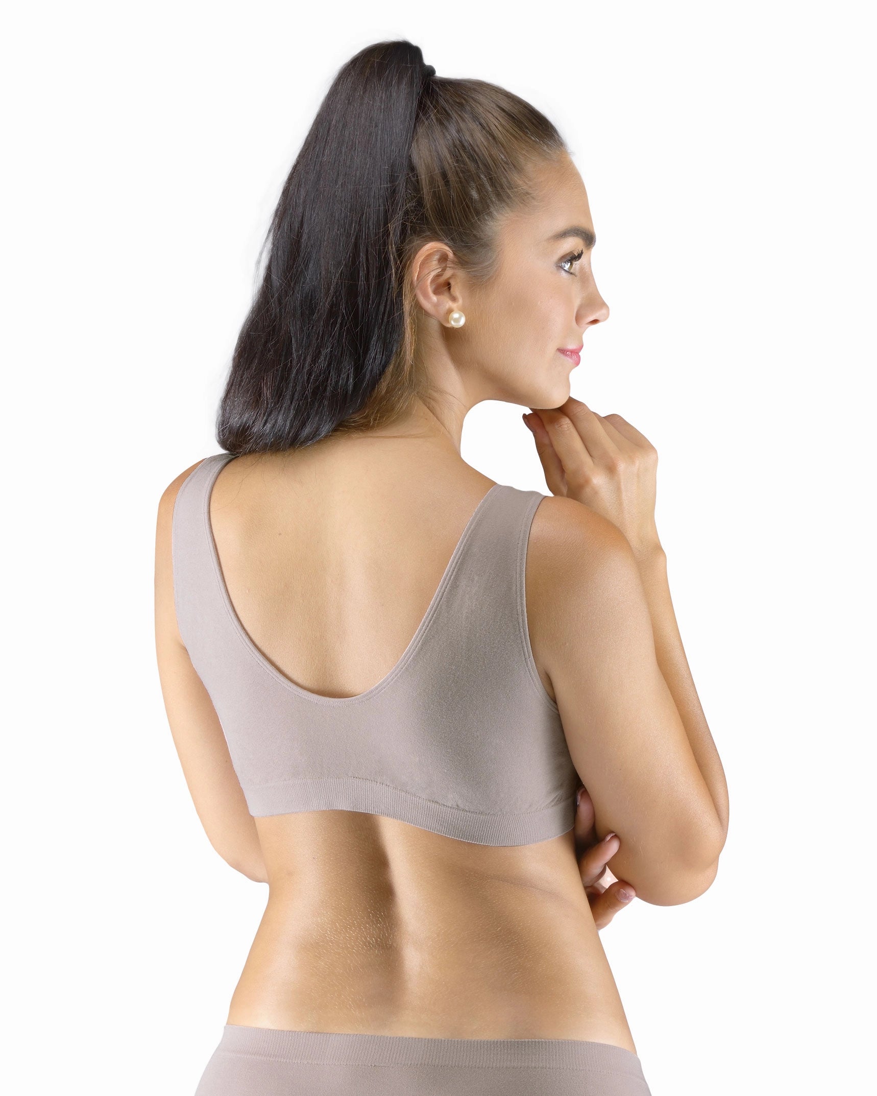 Sujetador de bambú con tirantes anchos