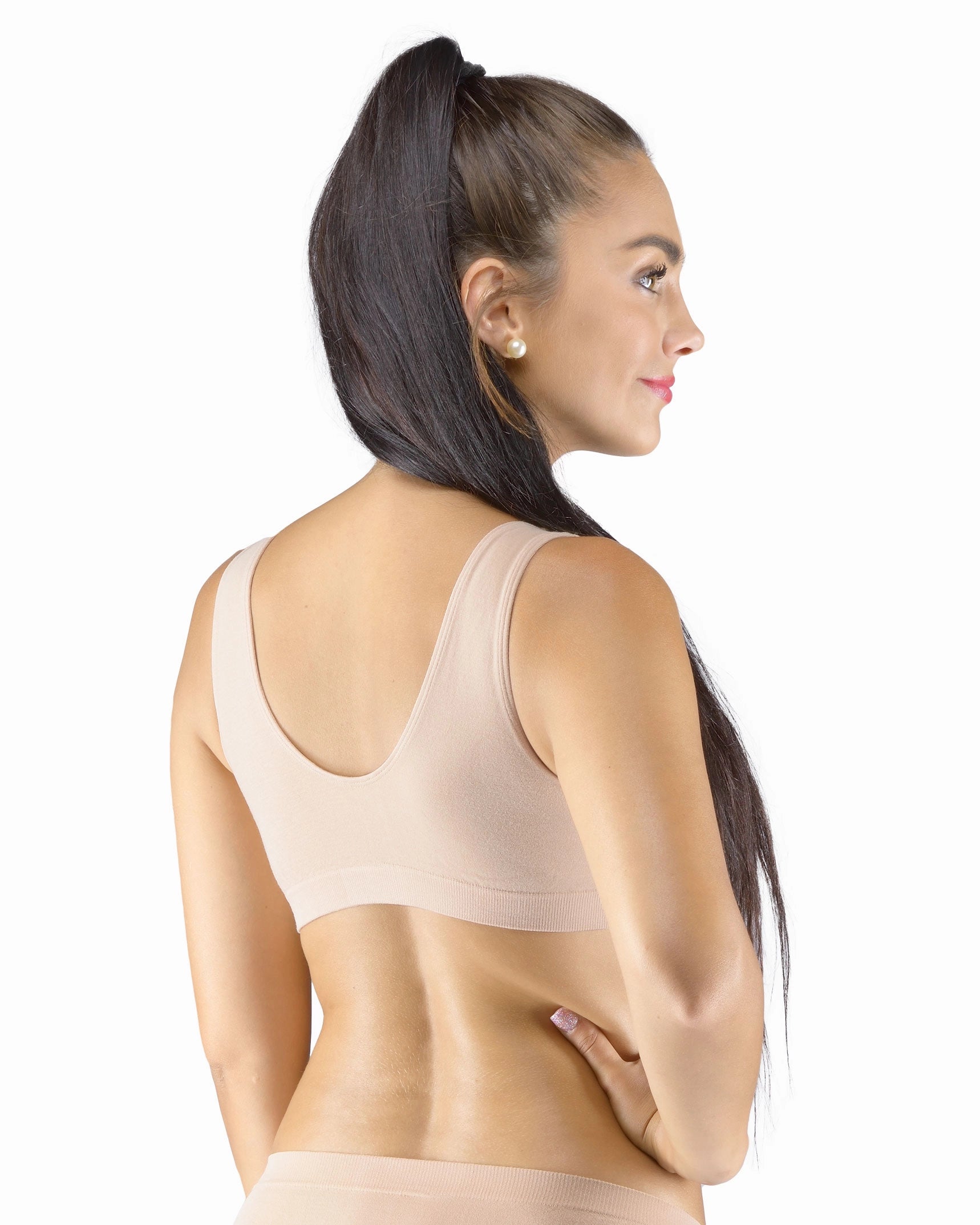 Sujetador de bambú con tirantes anchos