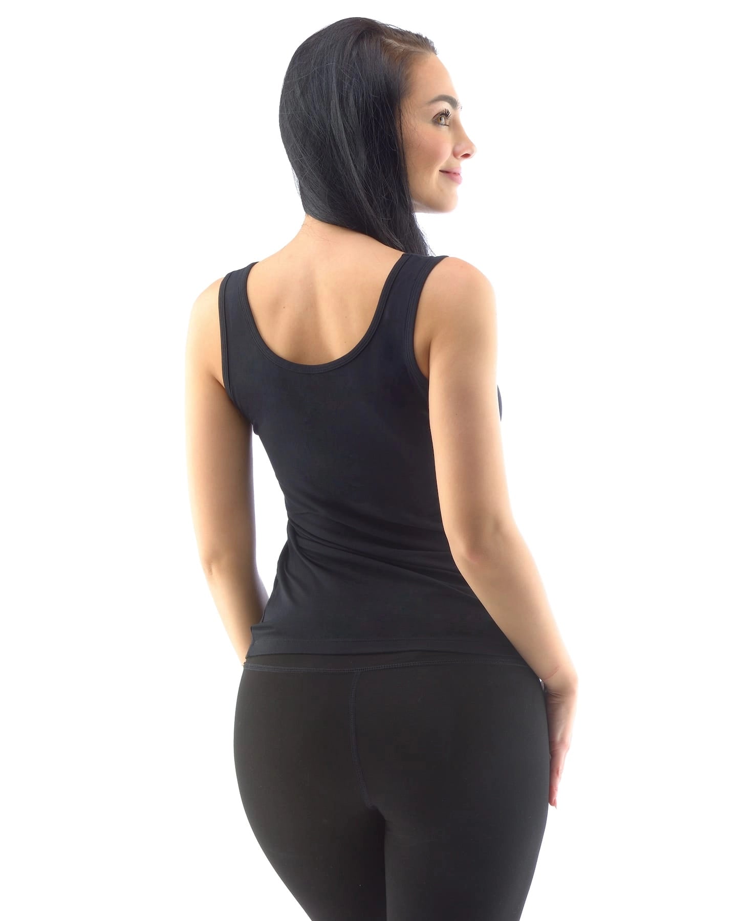 Camiseta sin mangas de bambú