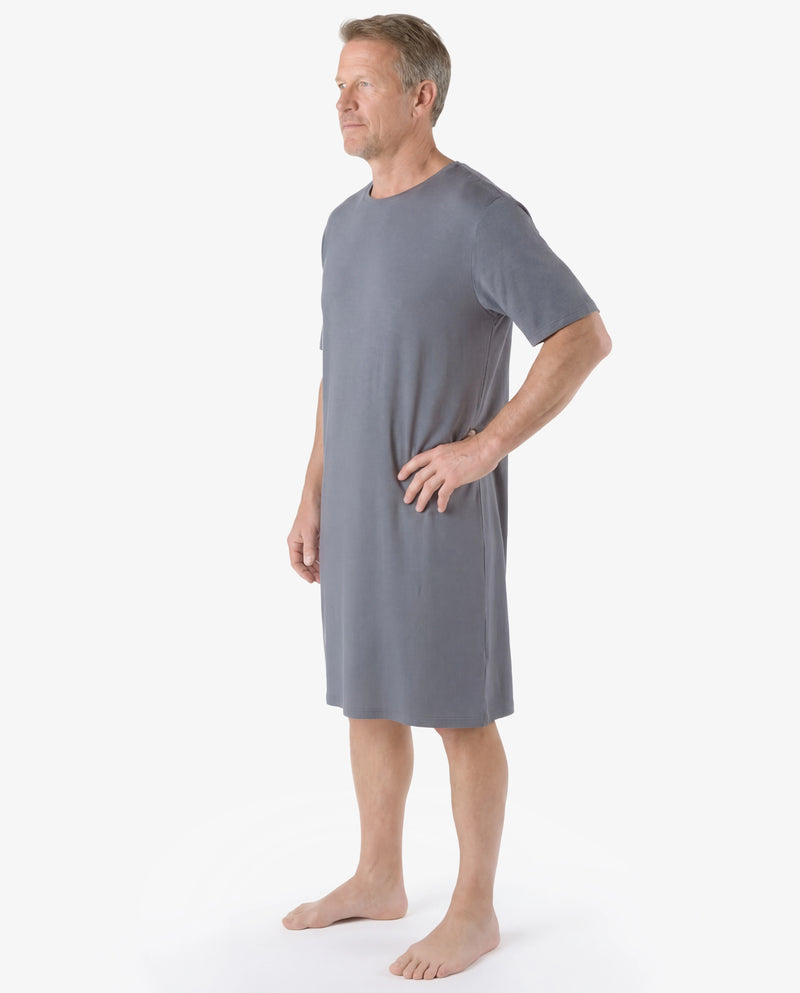 Camicia da notte in bambù e cotone