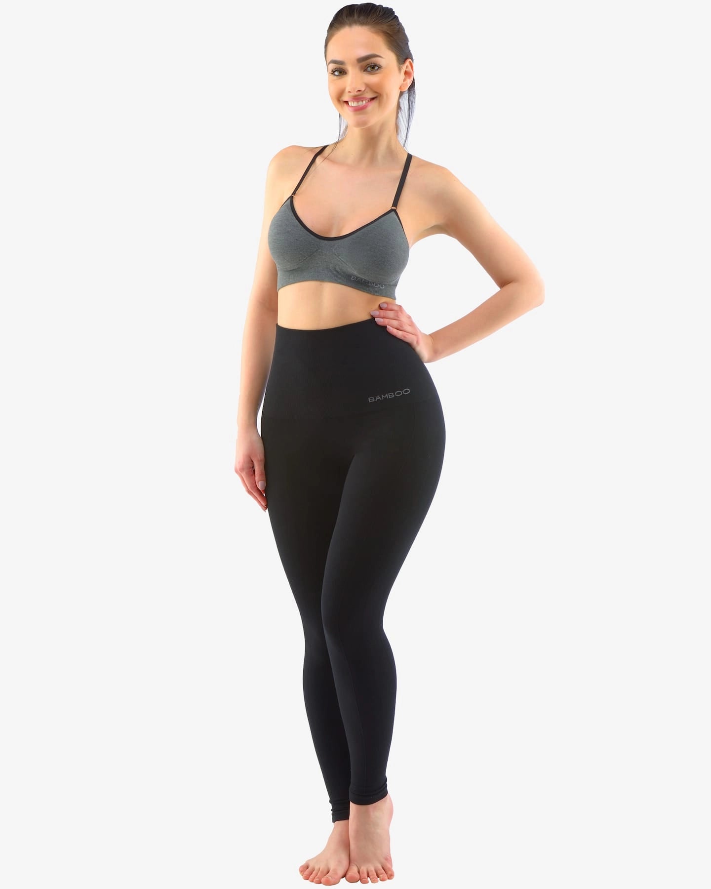 High Waist Bamboo Sports Leggings