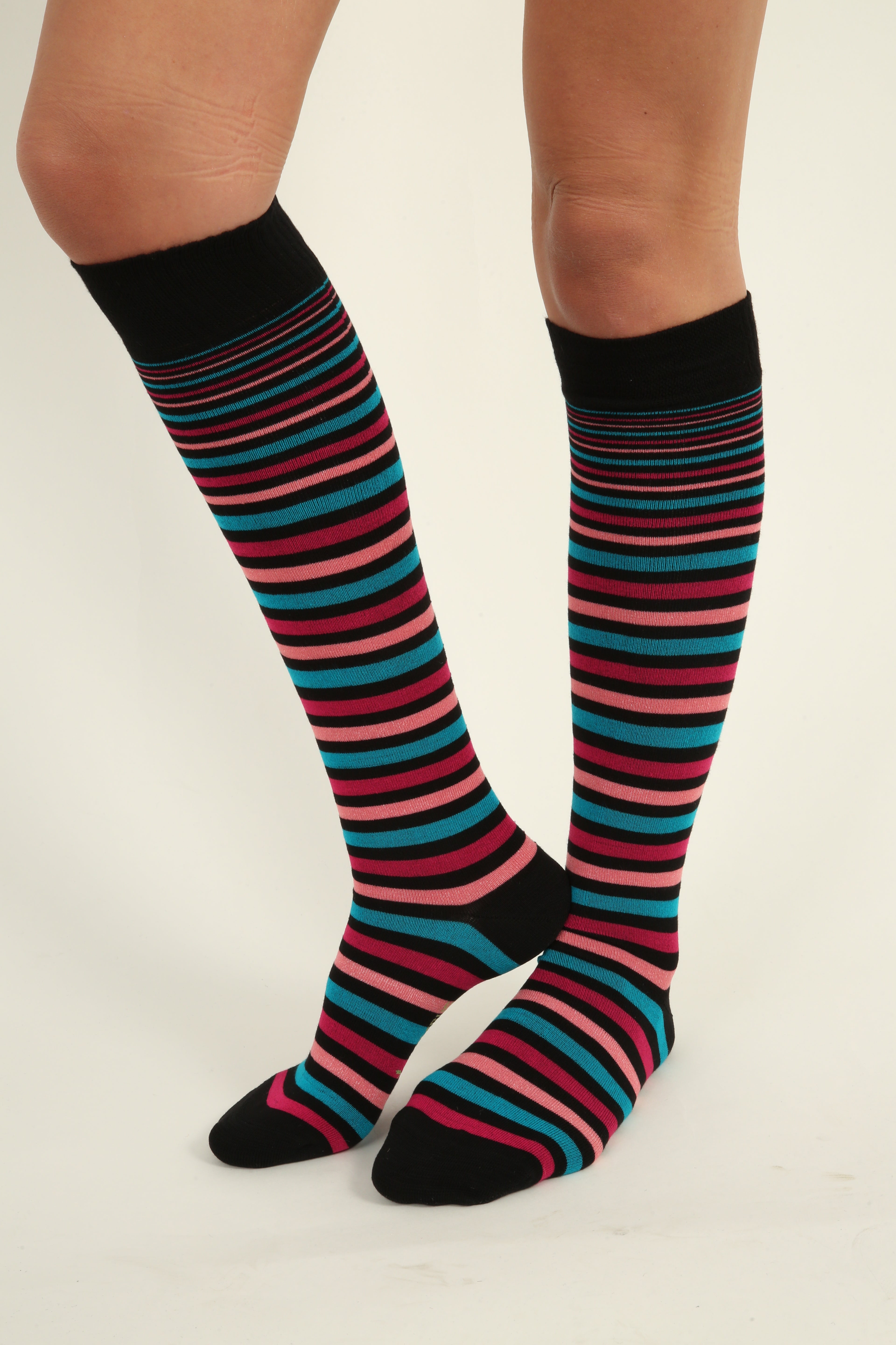 Chaussettes hautes en bambou - 3 paires