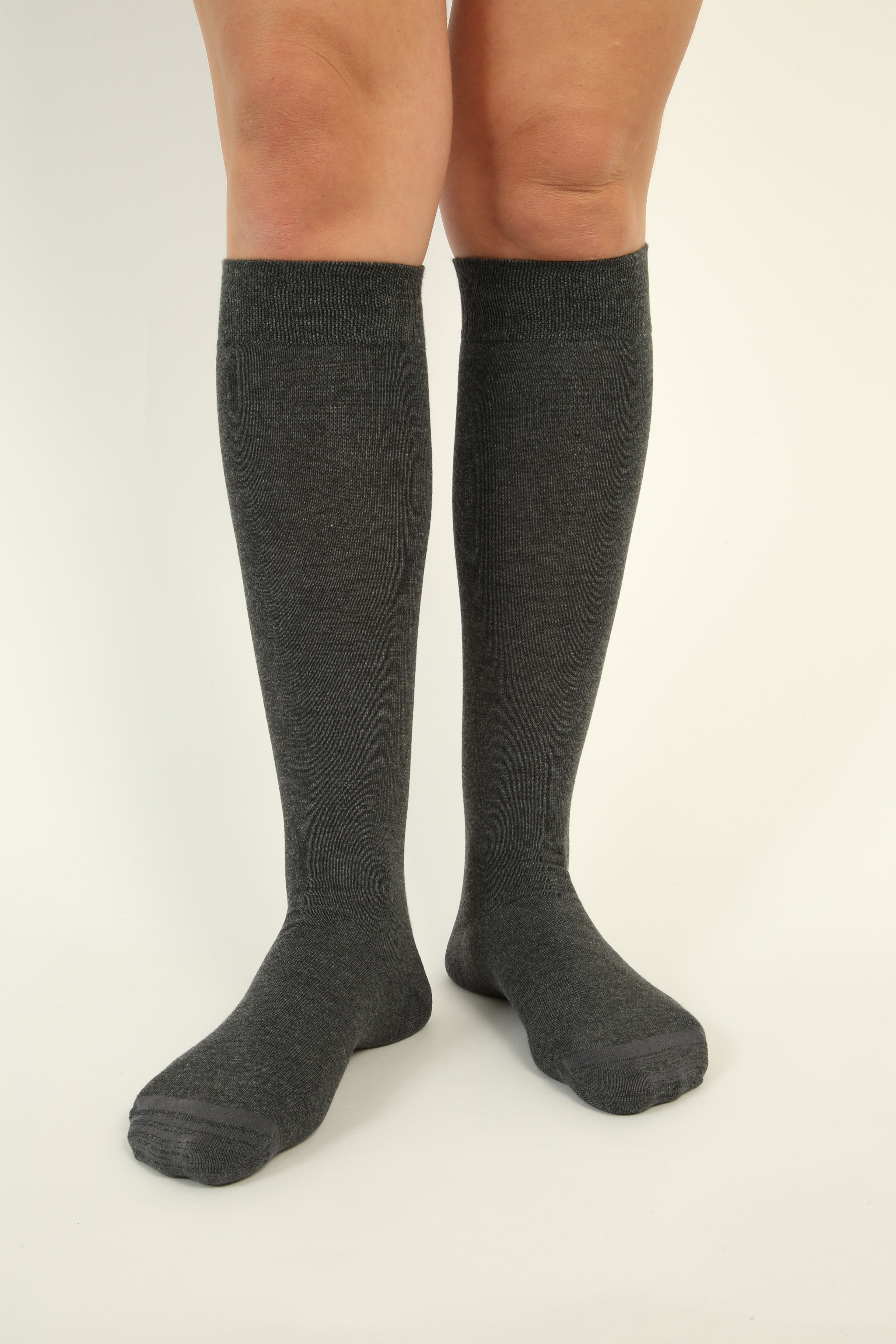 Nahtlose Kniehohe Bambus-Socken