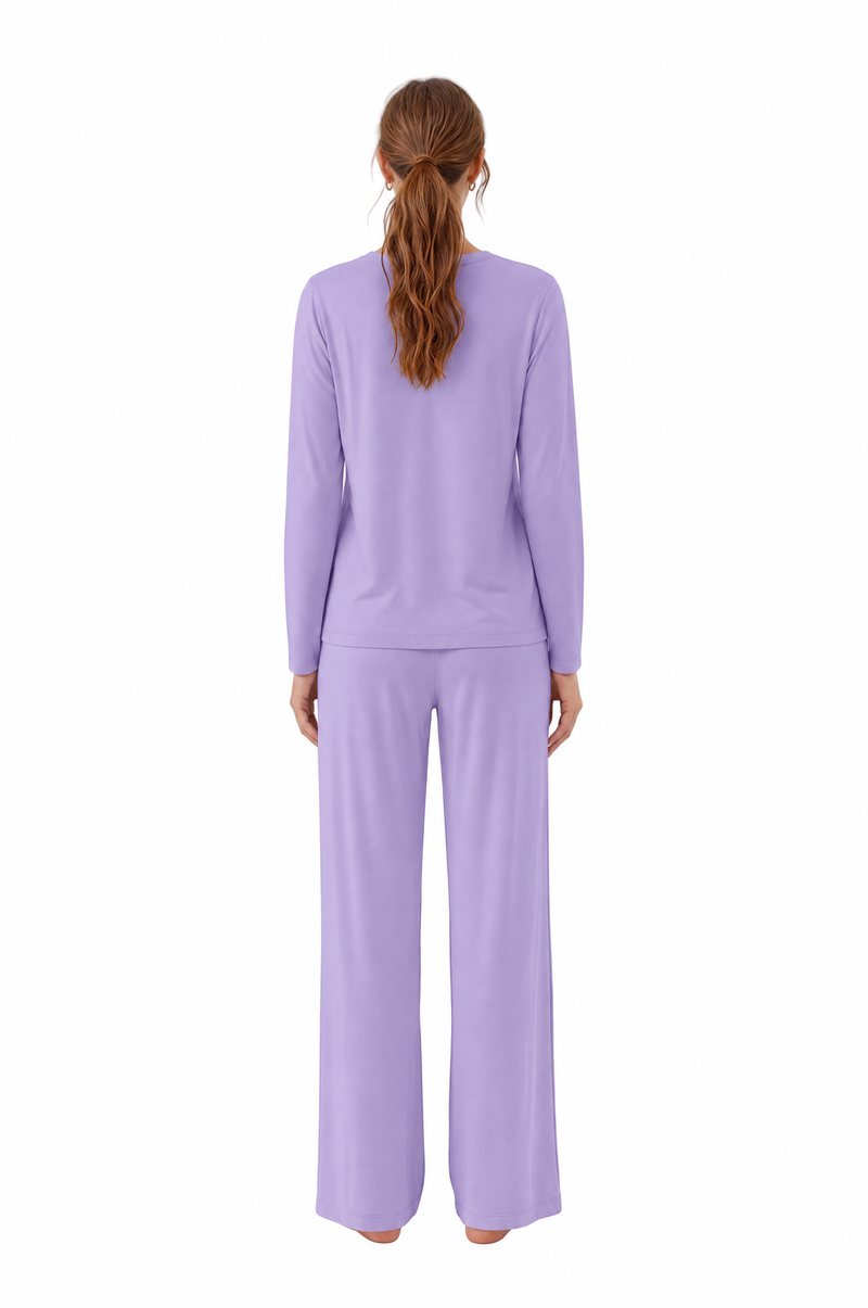 Langer Pyjama aus Bambus