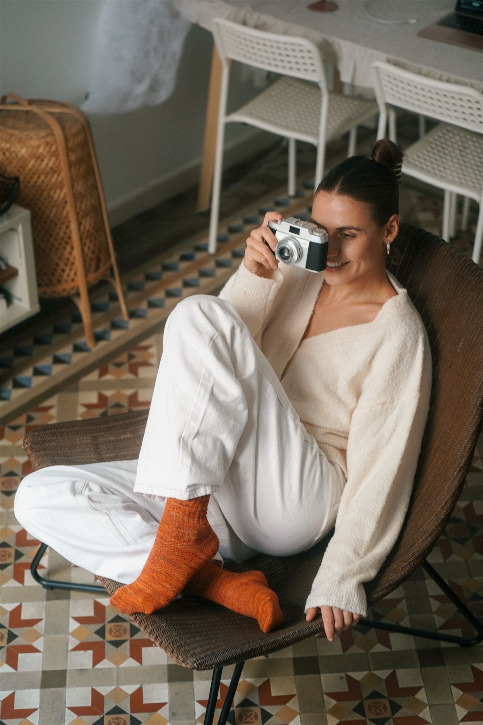 Chaussettes plus épaisses en bambou