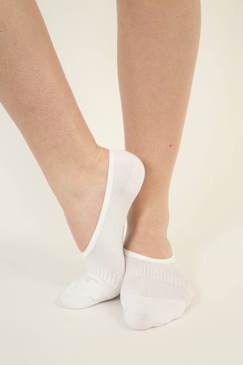 Chaussettes en bambou invisibles - 3 paires