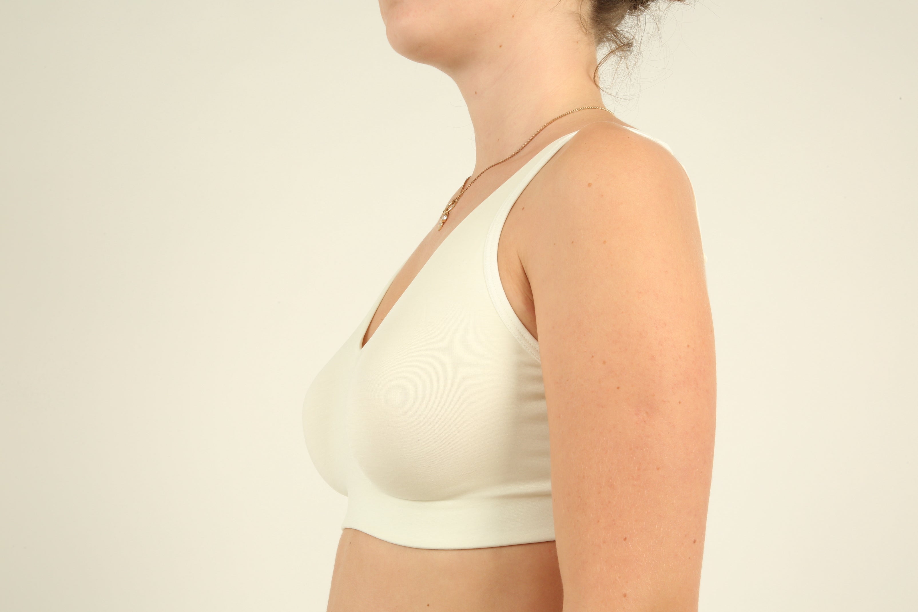 Soutien-gorge TENCEL™ à bretelles réglables - vanille