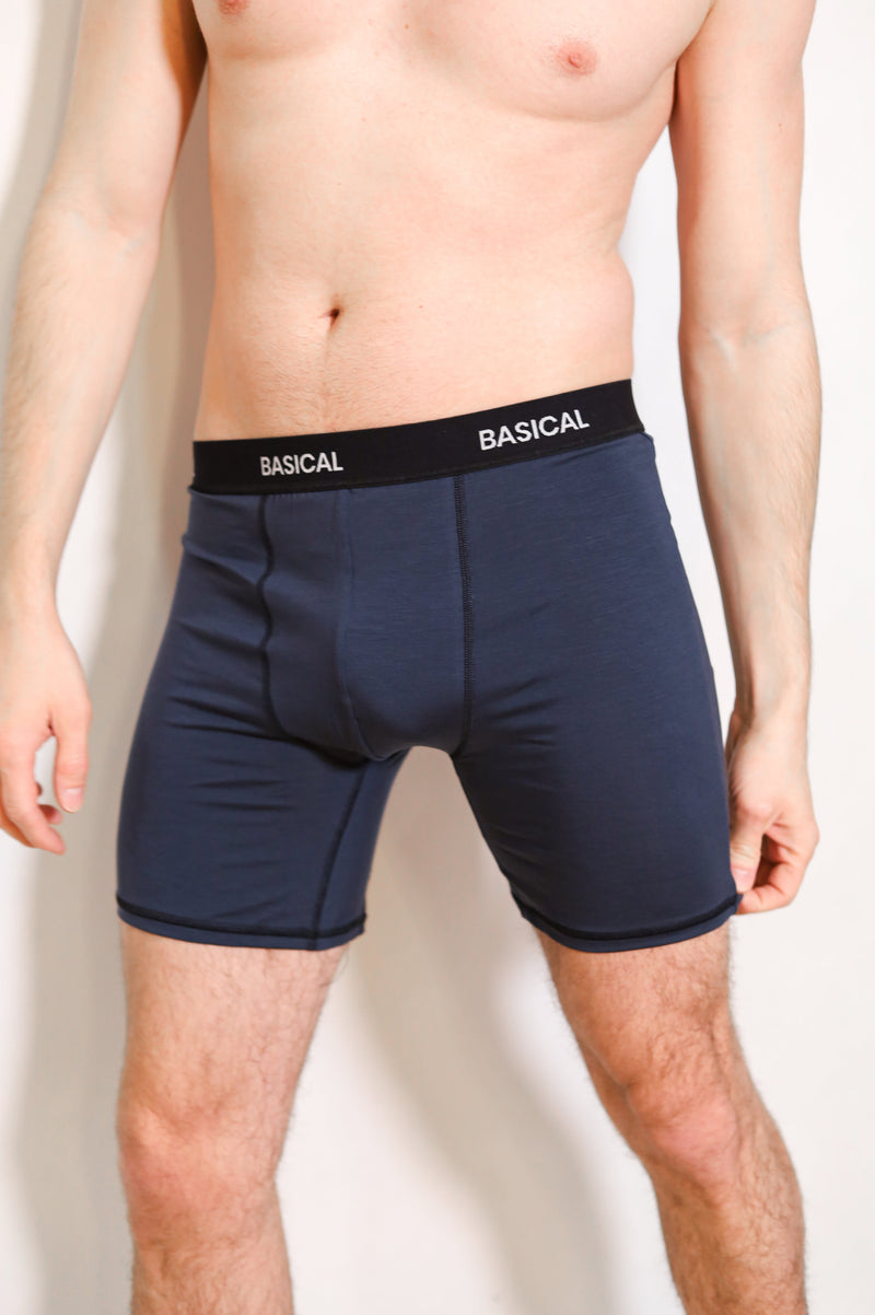 Boxer TENCEL™ - Bleu foncé