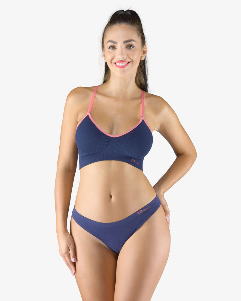 String taille basse en bambou