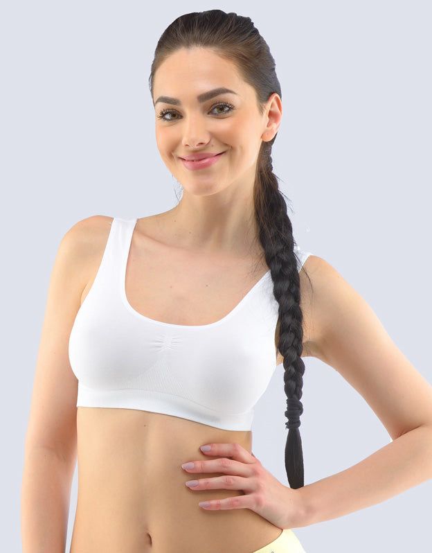 Soutien-gorge à larges bretelles en bambou