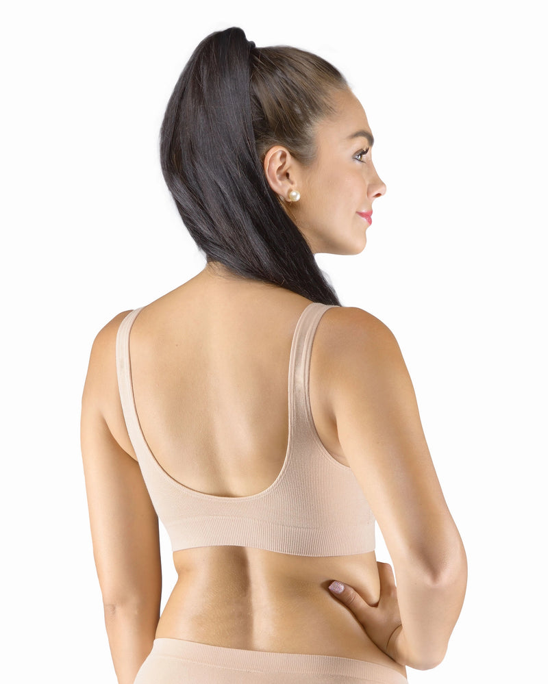 Soutien-gorge rembourré en bambou