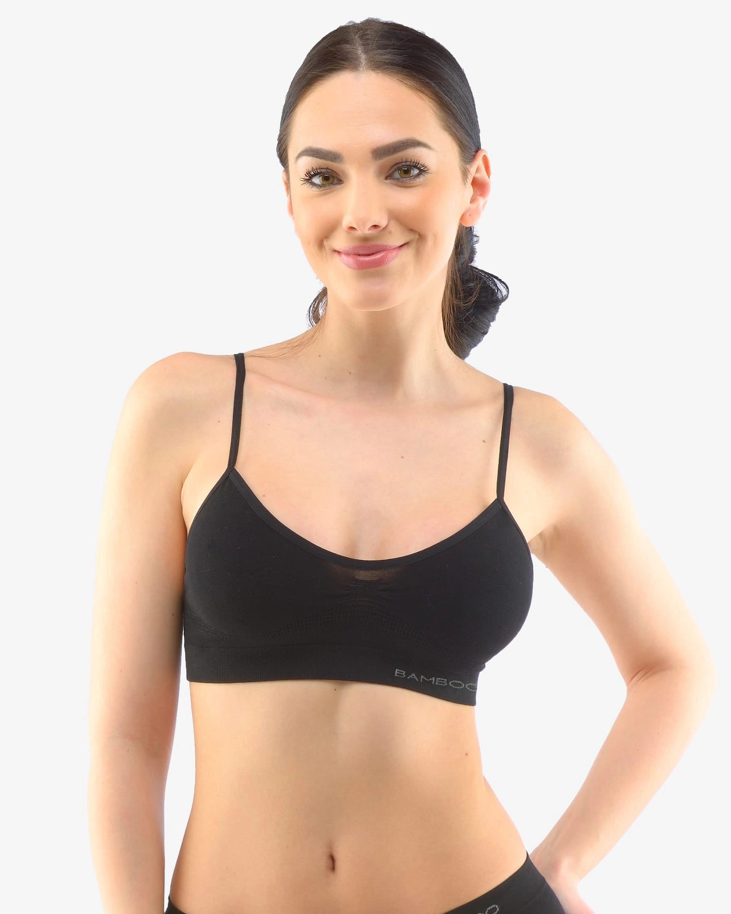 Reggiseno in bambù con spalline sottili