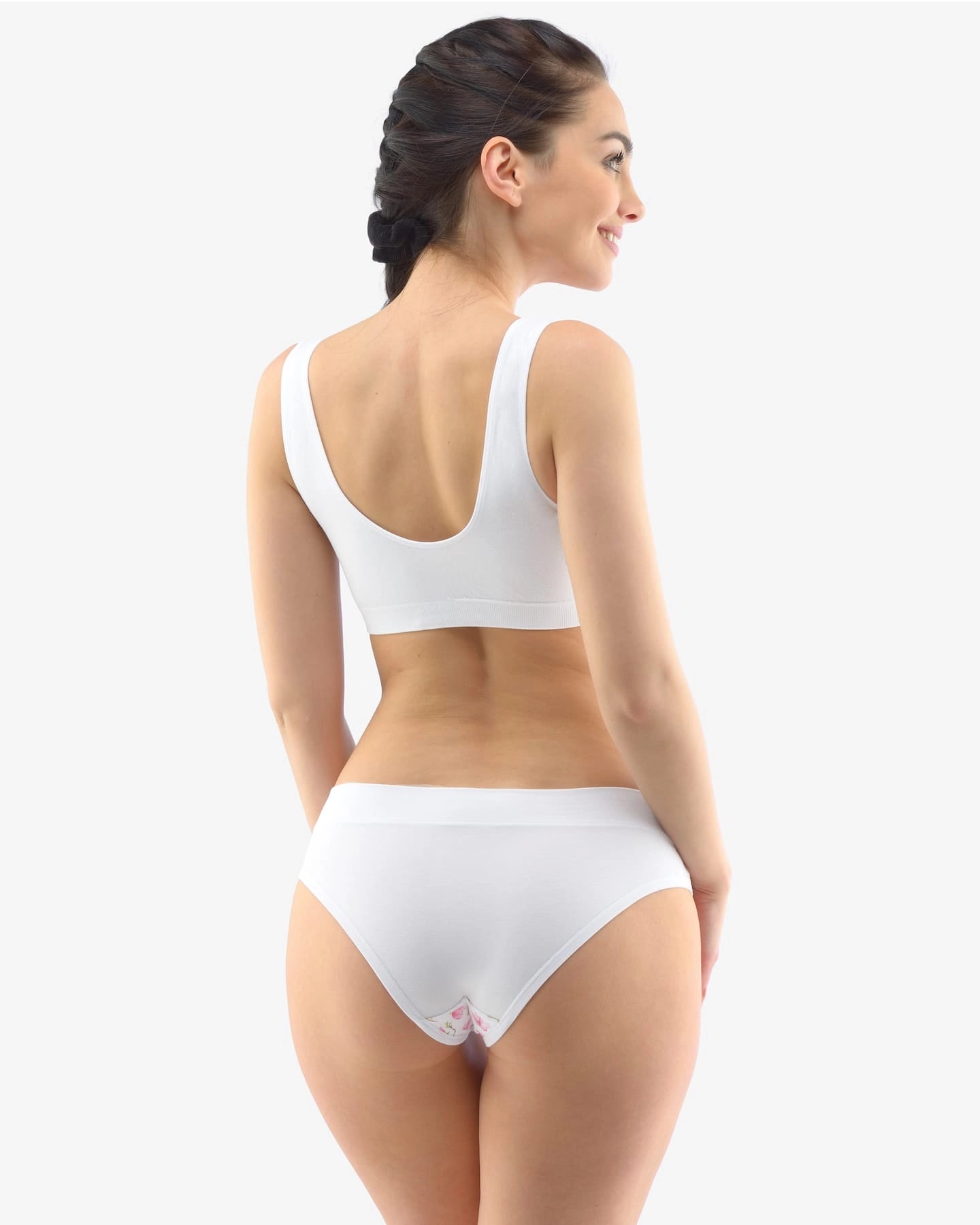 Soutien-gorge à larges bretelles en bambou