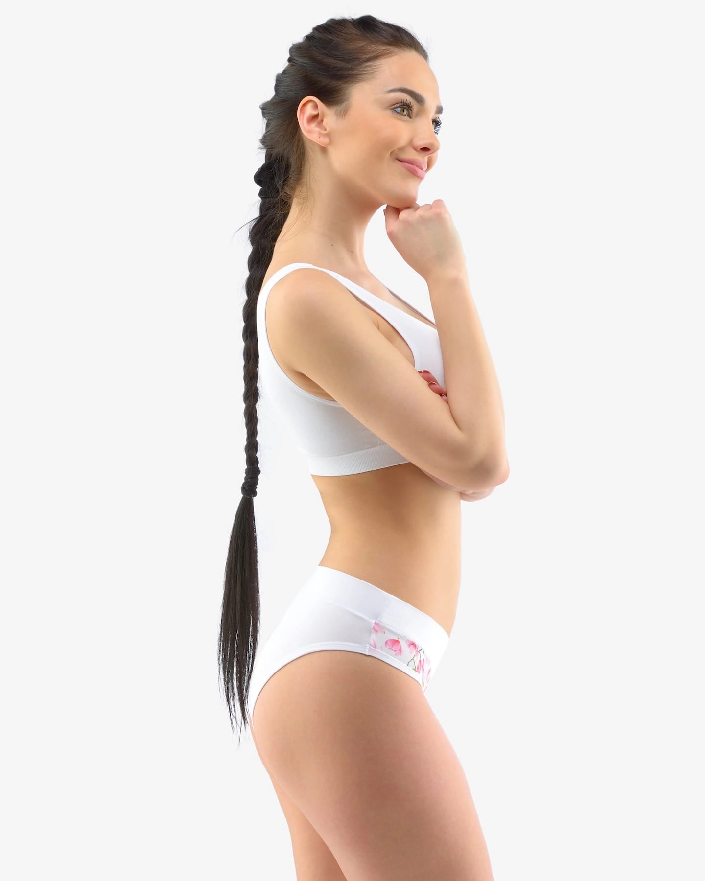 Soutien-gorge à larges bretelles en bambou