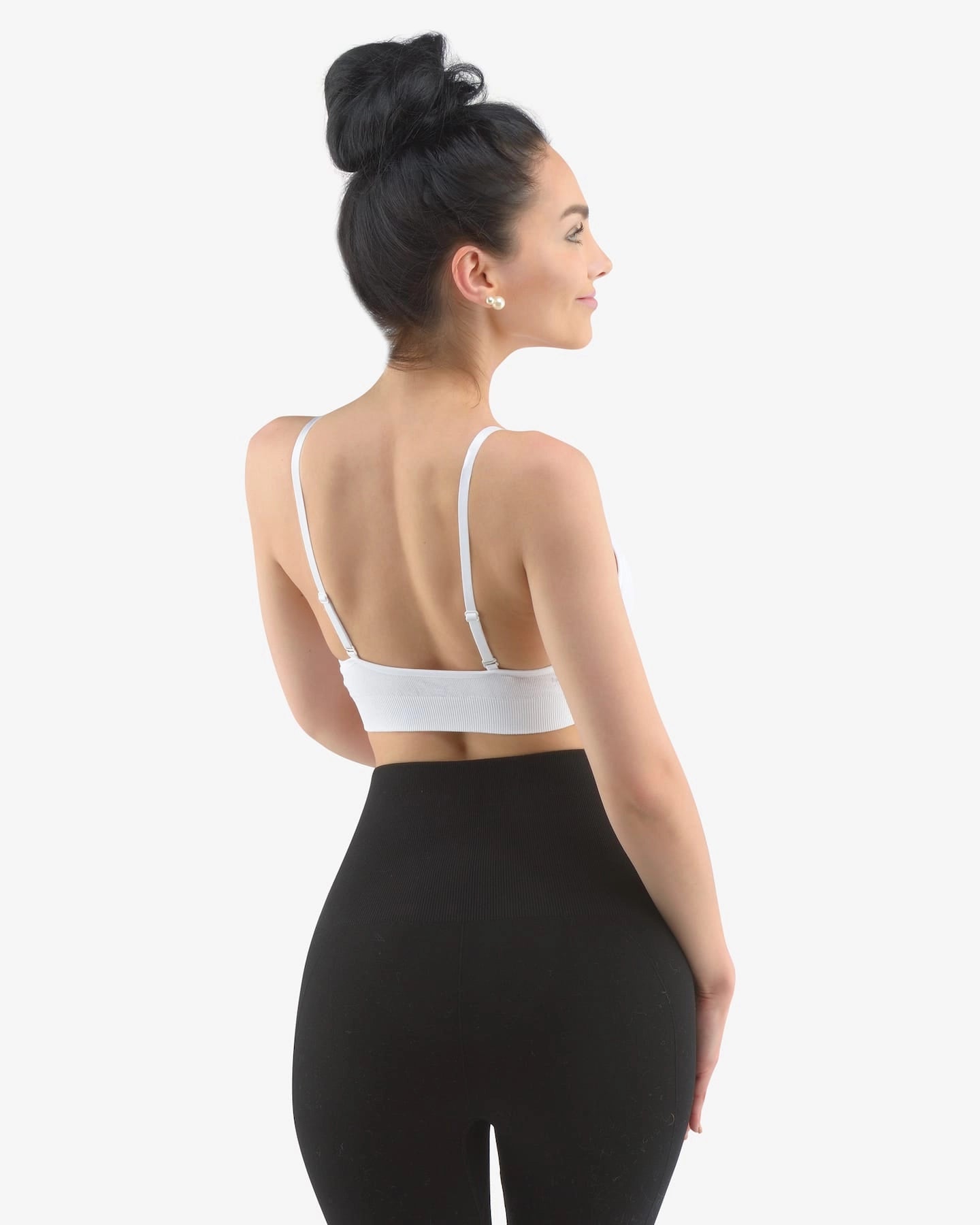 Convertible Padded Bamboo Bra with adjustable straps