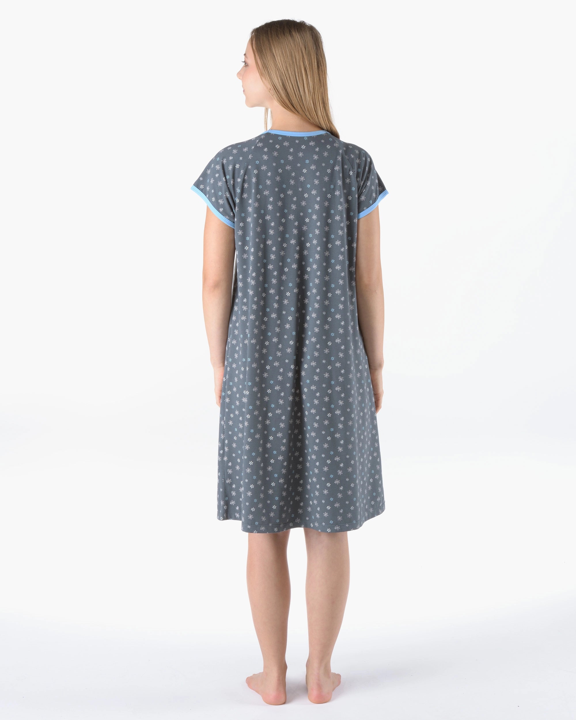 Camicia da notte in bambù e cotone