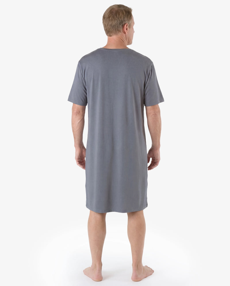 Camicia da notte in bambù e cotone