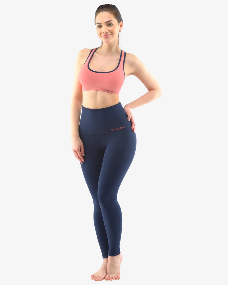 Leggings de bambú de cintura alta