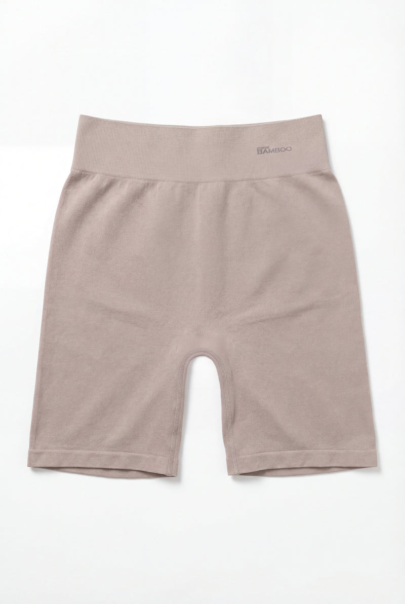 Boxer long taille haute en bambou