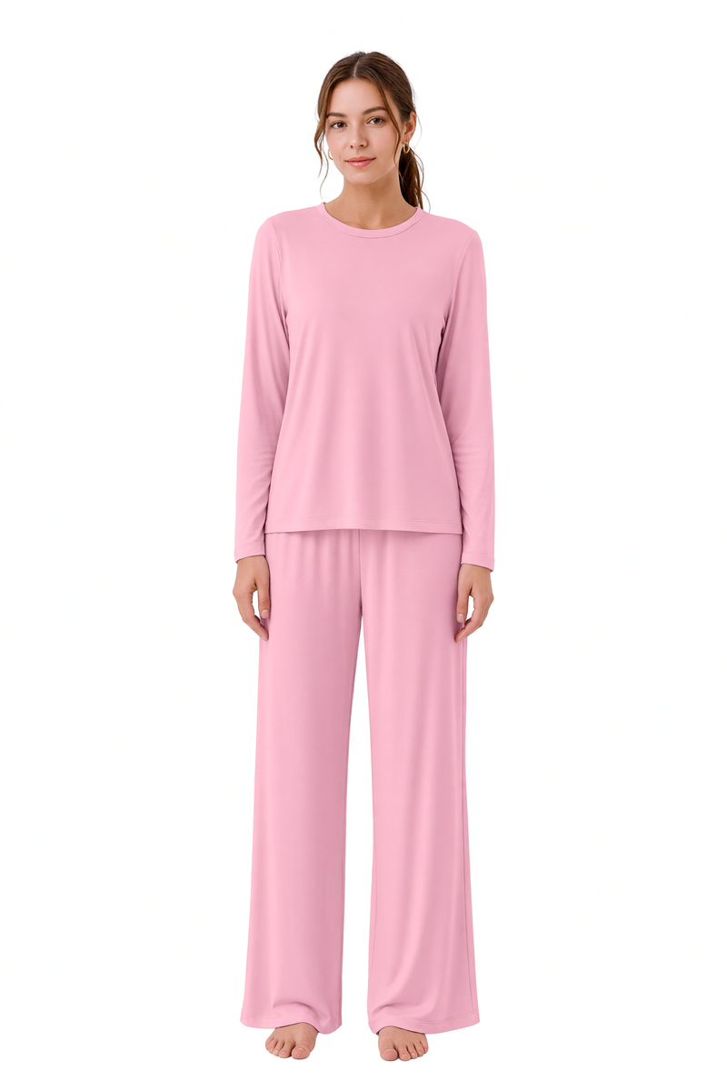 Langer Pyjama aus Bambus