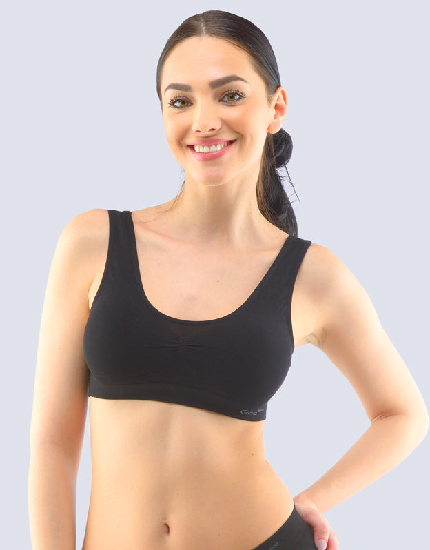 Soutien-gorge à larges bretelles en bambou