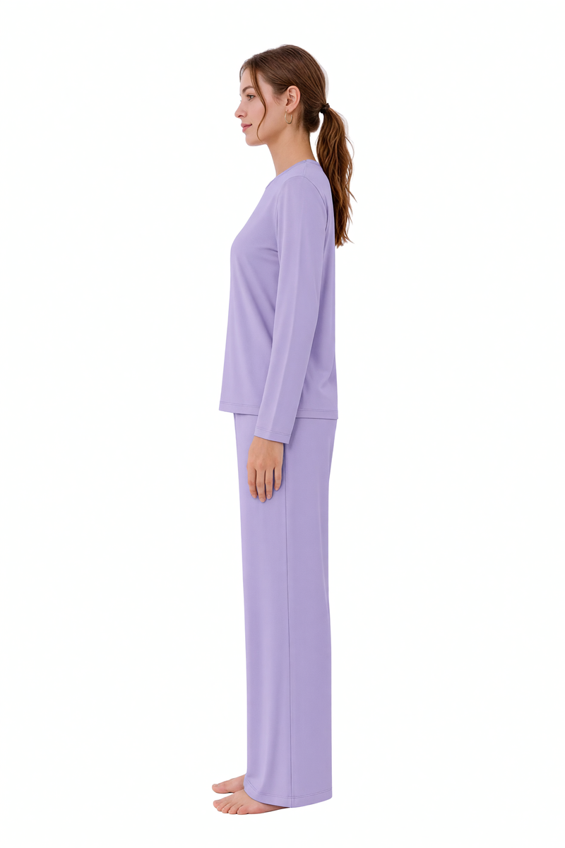Langer Pyjama aus Bambus