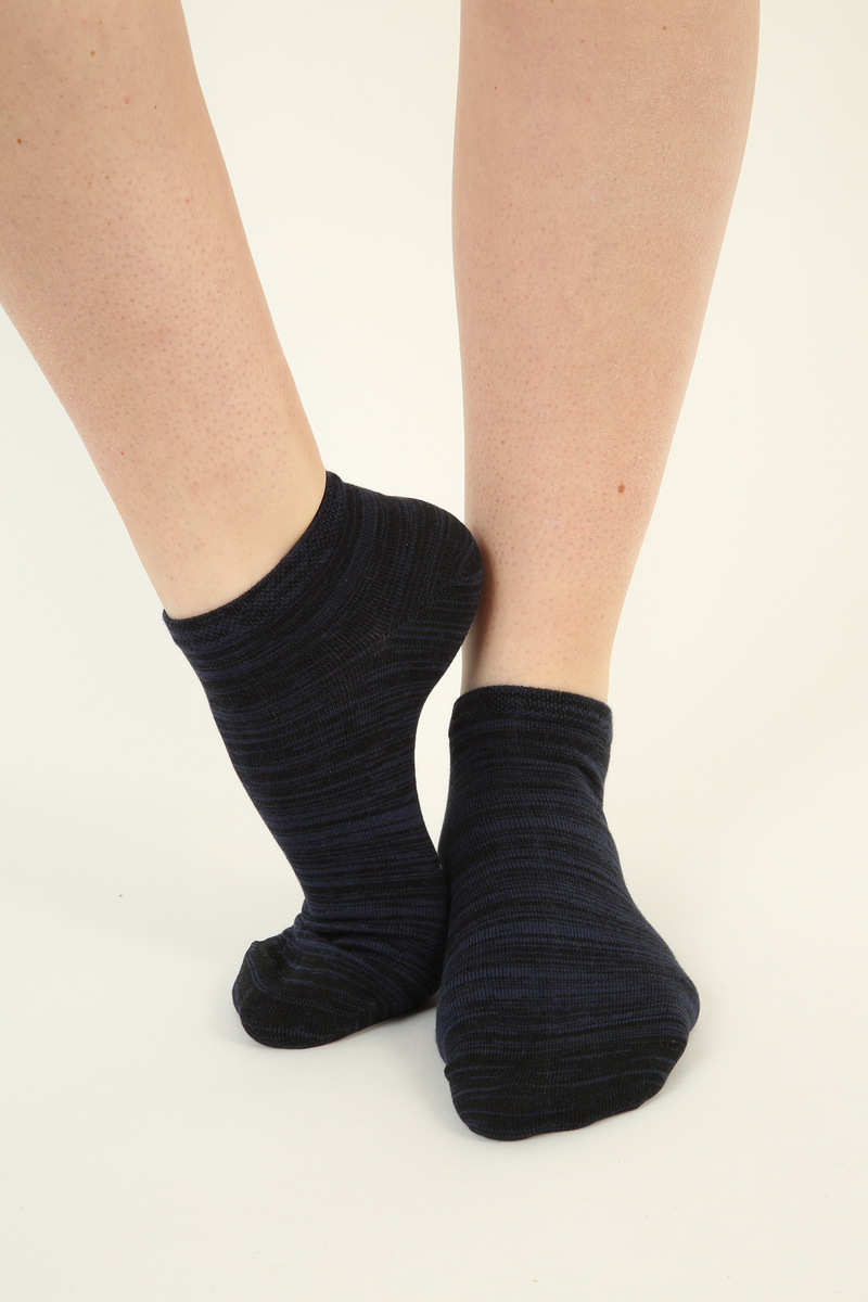 Chaussettes basses en bambou et coton