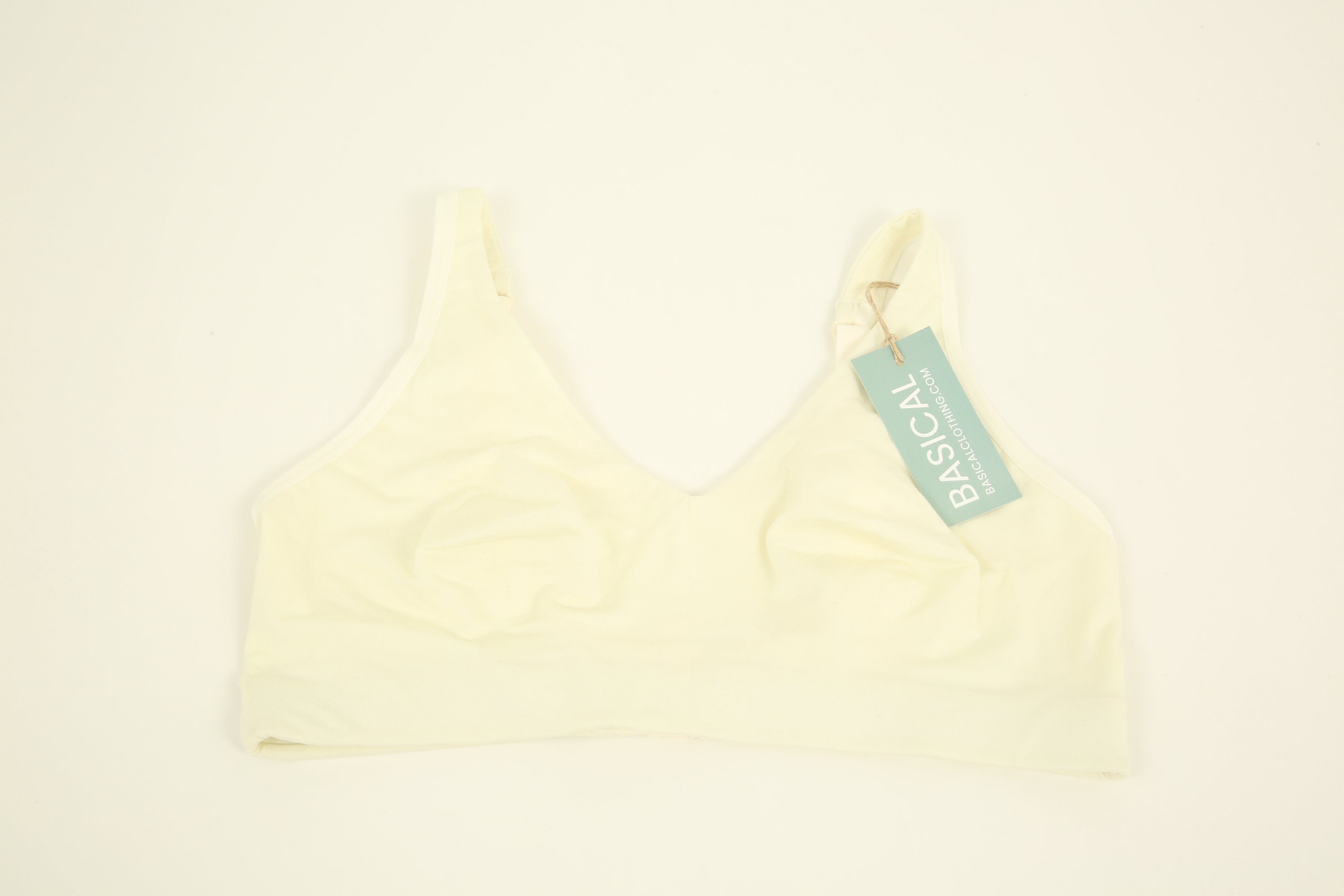 TENCEL™ Bra with adjustable straps - Vanilla
