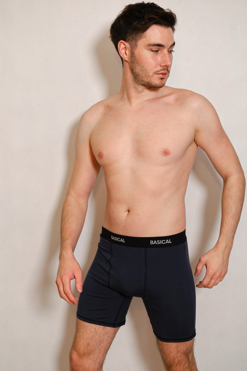 Boxer TENCEL™ - Bleu foncé