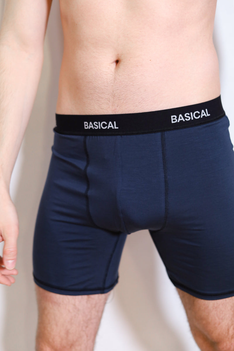 Boxer TENCEL™ - Bleu foncé